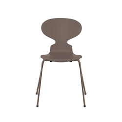 Ant™ | Chair | 3101 | Deep clay lacquered  | Brown bronze base | Sillas | Fritz Hansen