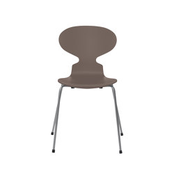 Ant™ | Chair | 3101 | Deep clay lacquered | Silver grey base | Sedie | Fritz Hansen