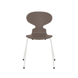 Ant™ | Chair | 3101 | Deep clay lacquered | White base | Sillas | Fritz Hansen