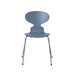 Ant™ | Chair | 3101 | Dusk blue coloured ash | Silver grey base | Stühle | Fritz Hansen