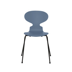 Ant™ | Chair | 3101 | Dusk blue lacquered | Black base | Chairs | Fritz Hansen