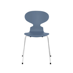 Ant™ | Chair | 3101 | Dusk blue lacquered  | Chrome base | Chaises | Fritz Hansen
