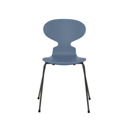 Ant™ | Chair | 3101 | Dusk blue lacquered | Warm graphite base | Sedie | Fritz Hansen