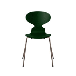 Ant™ | Chair | 3101 | Evergreen  coloured ash | Brown bronze base | Sedie | Fritz Hansen