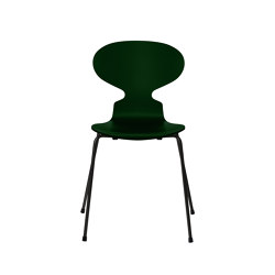 Ant™ | Chair | 3101 | Evergreen  lacquered | Black base | Chaises | Fritz Hansen