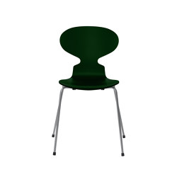 Ant™ | Chair | 3101 | Evergreen  lacquered | Silver grey base | Chaises | Fritz Hansen