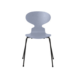 Ant™ | Chair | 3101 | Lavender Blue coloured ash | Black base | Chaises | Fritz Hansen