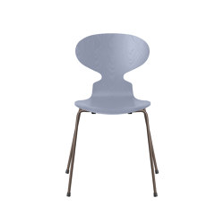 Ant™ | Chair | 3101 | Lavender blue coloured ash | Brown bronze base | Chairs | Fritz Hansen