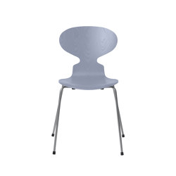 Ant™ | Chair | 3101 | Lavender blue coloured ash | Silver grey base | Sedie | Fritz Hansen