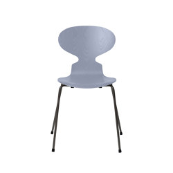 Ant™ | Chair | 3101 | Lavender blue coloured ash | Warm graphite base | Chaises | Fritz Hansen