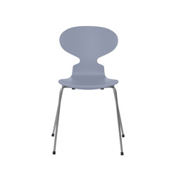Ant™ | Chair | 3101 | Lavender blue lacquered | Silver grey base | Chaises | Fritz Hansen