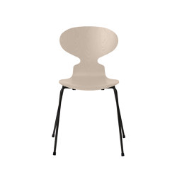 Ant™ | Chair | 3101 | Light beige coloured ash | Black base | Stühle | Fritz Hansen
