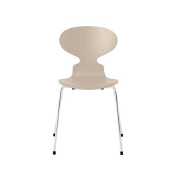 Ant™ | Chair | 3101 | Light beige coloured ash | Chrome base | Sedie | Fritz Hansen