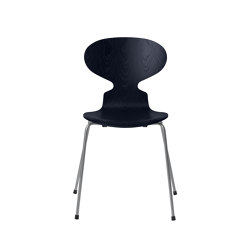 Ant™ | Chair | 3101 | Midnight blue coloured ash | Silver grey base | Sillas | Fritz Hansen
