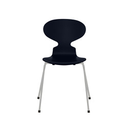 Ant™ | Chair | 3101 | Midnight blue lacquered | Nine grey base | Chairs | Fritz Hansen