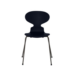 Ant™ | Chair | 3101 | Midnight blue lacquered | Warm graphite base | Chairs | Fritz Hansen