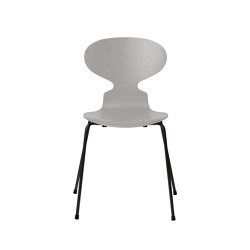 Ant™ | Chair | 3101 | Nine grey coloured ash | Black base | Chaises | Fritz Hansen