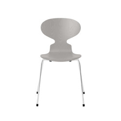Ant™ | Chair | 3101 | Nine grey coloured ash | Chrome base | Chaises | Fritz Hansen