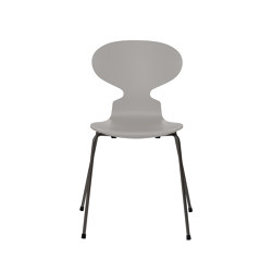 Ant™ | Chair | 3101 | Nine grey lacquered | Warm graphite base | Chaises | Fritz Hansen
