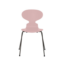 Ant™ | Chair | 3101 | Pale rose lacquered | Warm graphite base | Chaises | Fritz Hansen