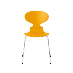 Ant™ | Chair | 3101 | True yellow coloured ash | Chrome base | Sedie | Fritz Hansen