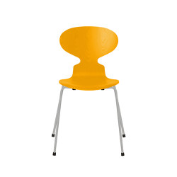 Ant™ | Chair | 3101 | True yellow coloured ash | Nine grey base | Chairs | Fritz Hansen