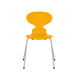 Ant™ | Chair | 3101 | True yellow lacquered | Nine grey base | Sedie | Fritz Hansen