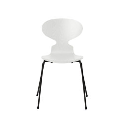 Ant™ | Chair | 3101 | White coloured ash | Black base | Stühle | Fritz Hansen