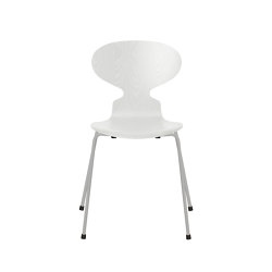 Ant™ | Chair | 3101 | White coloured ash | Nine grey base | Sillas | Fritz Hansen