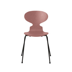Ant™ | Chair | 3101 | Wild rose coloured ash | Black base | Sedie | Fritz Hansen
