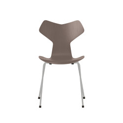 Grand Prix™ | Chair | 3130 | Deep clay coloured ash | Nine grey base | Chaises | Fritz Hansen
