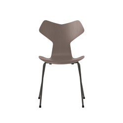 Grand Prix™ | Chair | 3130 | Deep clay coloured ash | Warm graphite base | Stühle | Fritz Hansen
