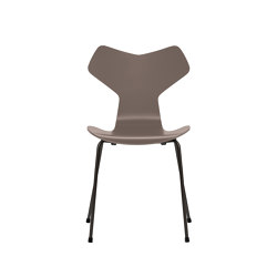 Grand Prix™ | Chair | 3130 | Deep clay lacquered | Black base | Sedie | Fritz Hansen