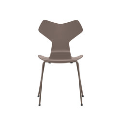 Grand Prix™ | Chair | 3130 | Deep clay lacquered | Brown bronze base | Chaises | Fritz Hansen