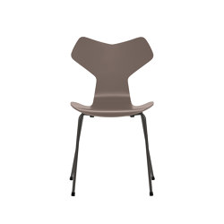 Grand Prix™ | Chair | 3130 | Deep clay lacquered | Warm graphite base | Sedie | Fritz Hansen