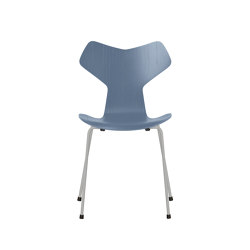 Grand Prix™ | Chair | 3130 | Dusk blue coloured ash | Nine grey base | Chairs | Fritz Hansen