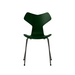 Grand Prix™ | Chair | 3130 | Evergreen  coloured ash | Warm graphite base | Chaises | Fritz Hansen
