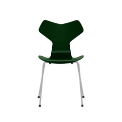 Grand Prix™ | Chair | 3130 | Evergreen  lacquered | Nine grey base | Chaises | Fritz Hansen