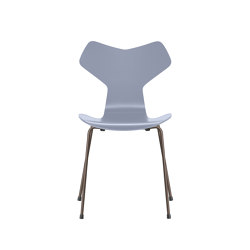 Grand Prix™ | Chair | 3130 | Lavender blue lacquered | Brown bronze base | Sillas | Fritz Hansen