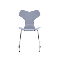 Grand Prix™ | Chair | 3130 | Lavender blue lacquered | Chrome base | Sedie | Fritz Hansen