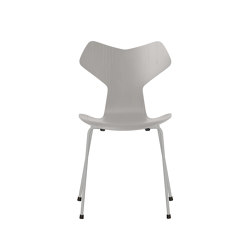 Grand Prix™ | Chair | 3130 | Nine grey coloured ash | Nine grey base | Chairs | Fritz Hansen