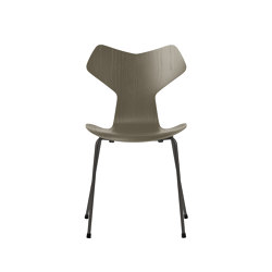 Grand Prix™ | Chair | 3130 | Olive green coloured ash | Warm graphite base | Chairs | Fritz Hansen