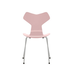 Grand Prix™ | Chair | 3130 | Pale rose lacquered | Nine grey base | Chairs | Fritz Hansen