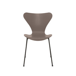 Series 7™ | Chair | 3107 | Deep Clay coloured ash | Warm graphite base | Chairs | Fritz Hansen