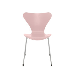 Series 7™ | Chair | 3107 | Pale rose coloured ash | Nine grey base | Chaises | Fritz Hansen