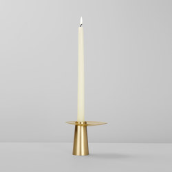 Orbit 03 (Brushed brass) | Bougeoirs | Roll & Hill