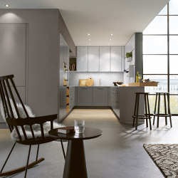 NX 510 Agate grey matt velvet | Fitted kitchens | next125