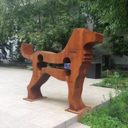 Sculptures | Dog | Garden accessories | Punto Design