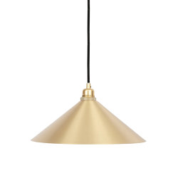 Cone | medium | brass | Suspended lights | Frama