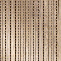 Wooden panels Acoustic | Linear Oak finger-jointed | Wall panels | Admonter Holzindustrie AG